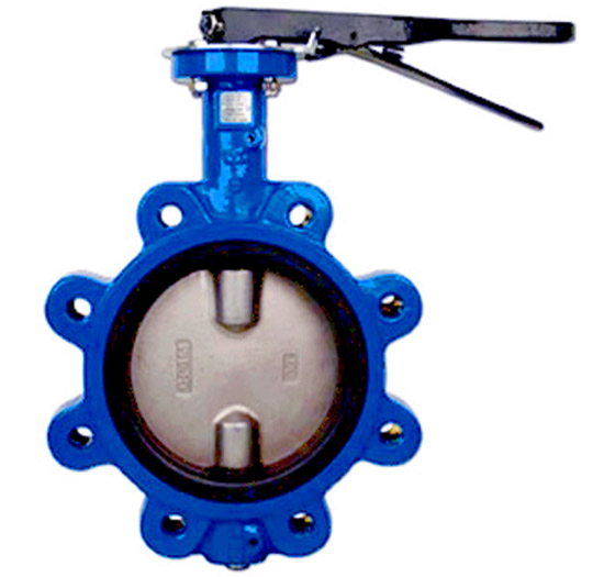 Centric Disc Butterfly Valve Wafer Lug Type End